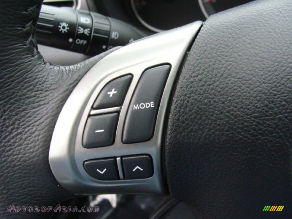 2011 Impreza 2.5i Premium Wagon - Dark Gray Metallic / Carbon Black photo #15