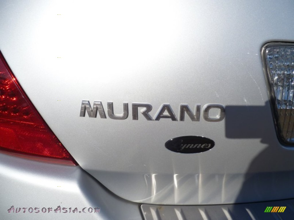 2006 Murano SL AWD - Brilliant Silver Metallic / Charcoal photo #8