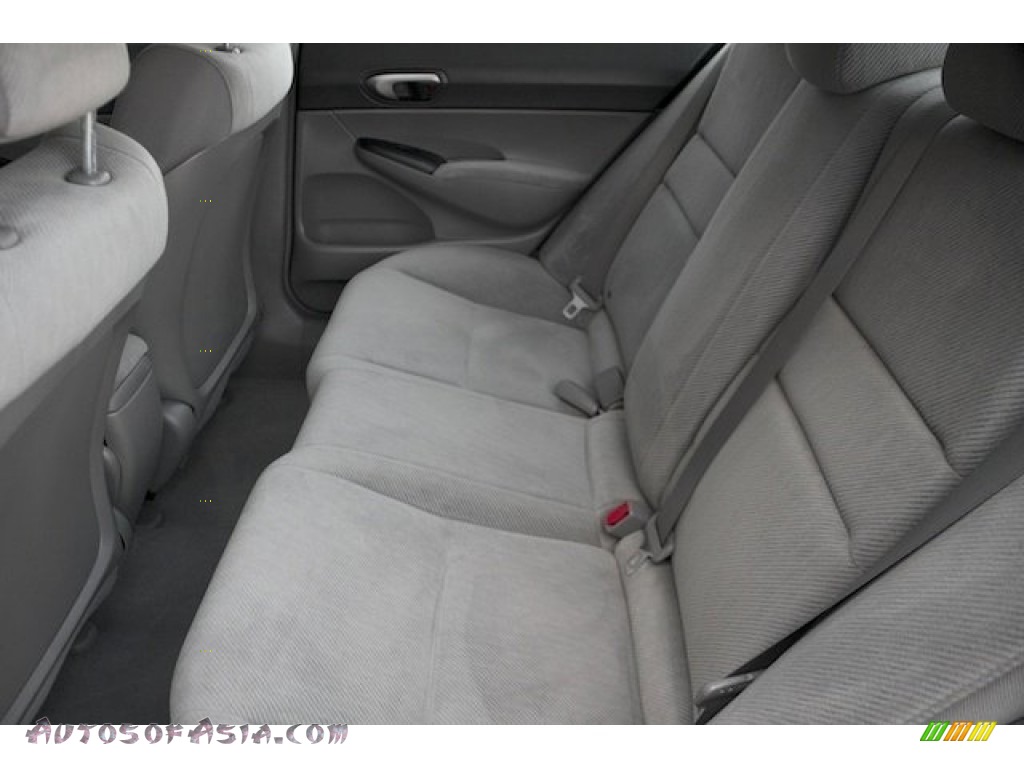 2011 Civic LX Sedan - Polished Metal Metallic / Gray photo #4