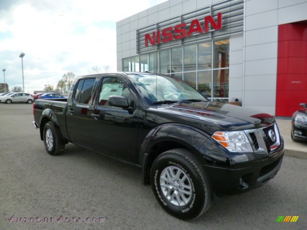 2014 Nissan Frontier SV Crew Cab 4x4 In Super Black 735312 Autos Of 