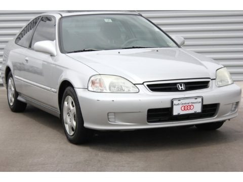 2002 Honda Civic Ex Coupe In Satin Silver Metallic