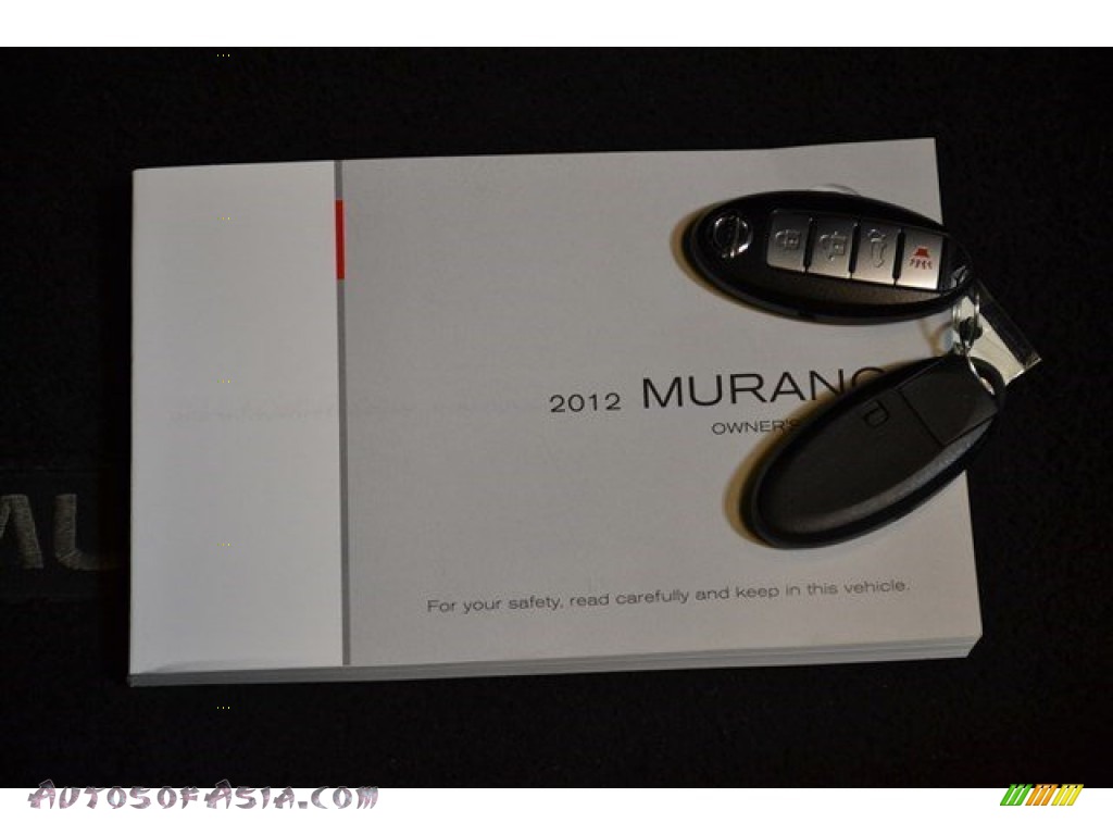 2012 Murano SL AWD - Platinum Graphite / Black photo #36