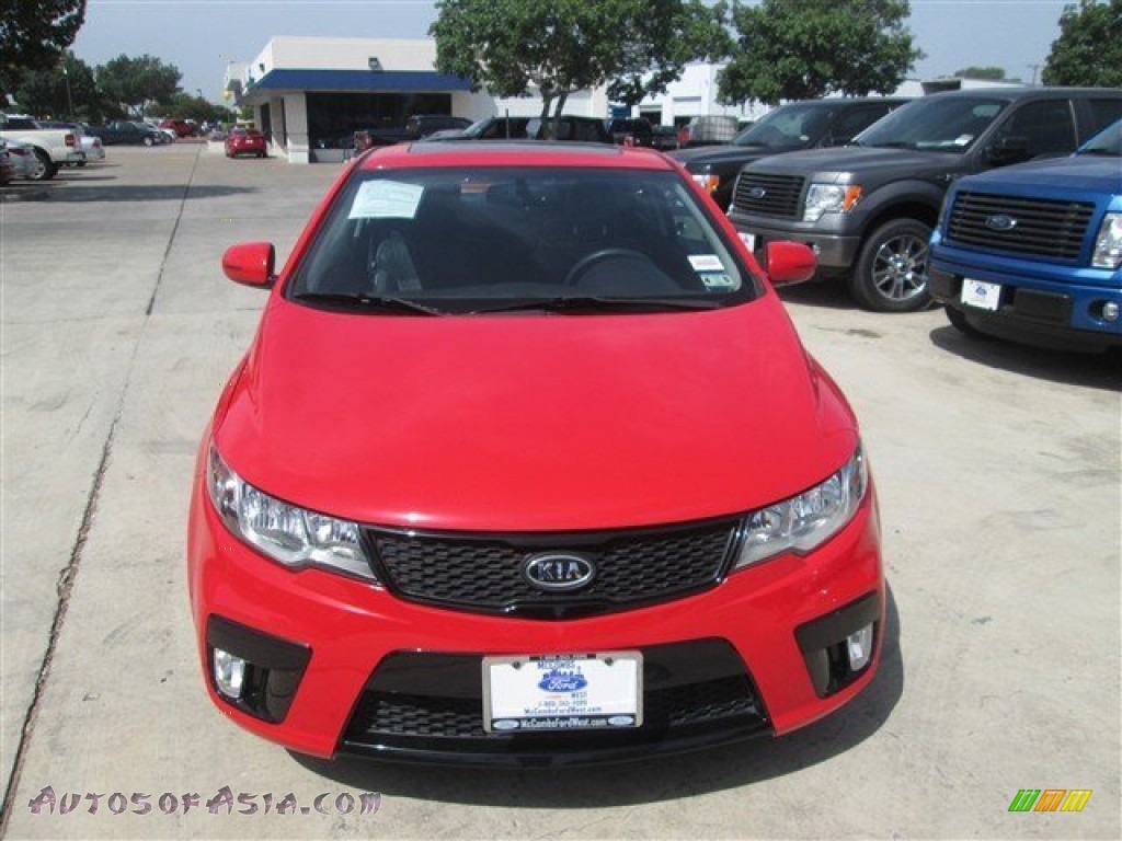 2012 Forte Koup SX - Racing Red / Black photo #1
