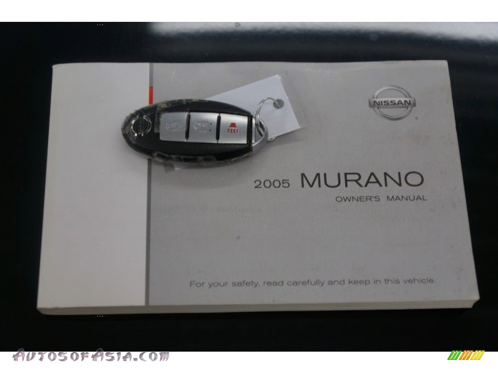 2005 Murano SL AWD - Super Black / Charcoal photo #38
