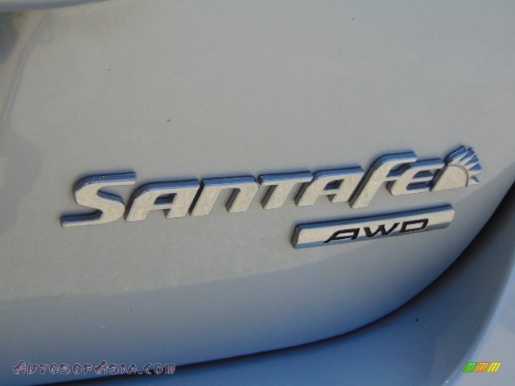 2010 Santa Fe GLS 4WD - Radiant Silver / Gray photo #8