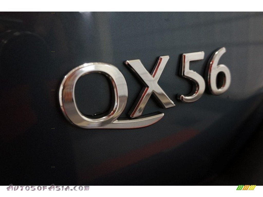 2008 QX 56 4WD - Lakeshore Slate Blue / Stone photo #70
