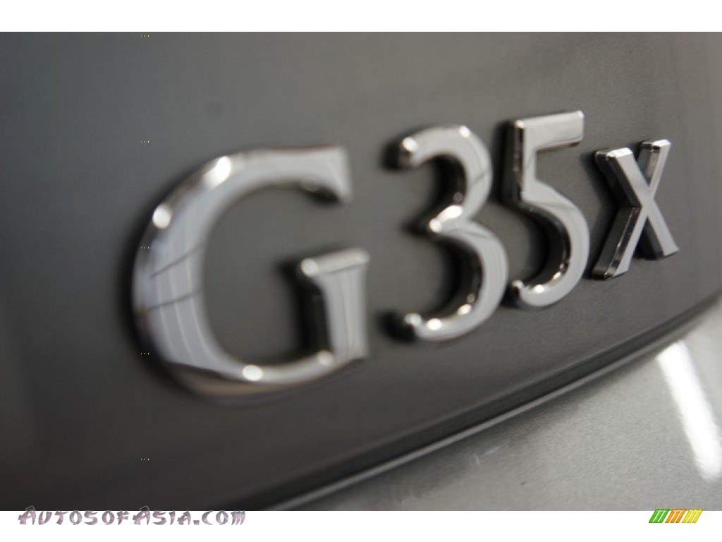 2005 G 35 x Sedan - Brilliant Silver Metallic / Graphite photo #62