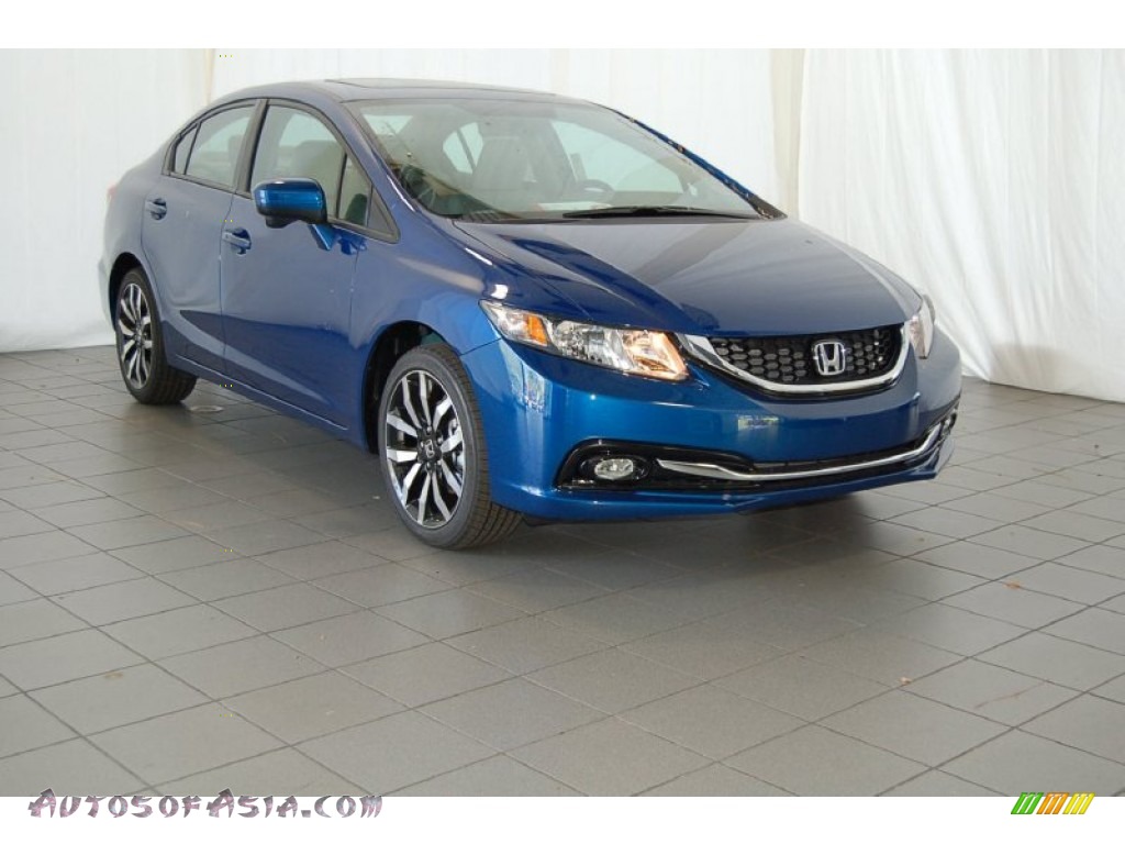 2015 Honda Civic EX-L Sedan in Dyno Blue Pearl - 004711 ...
