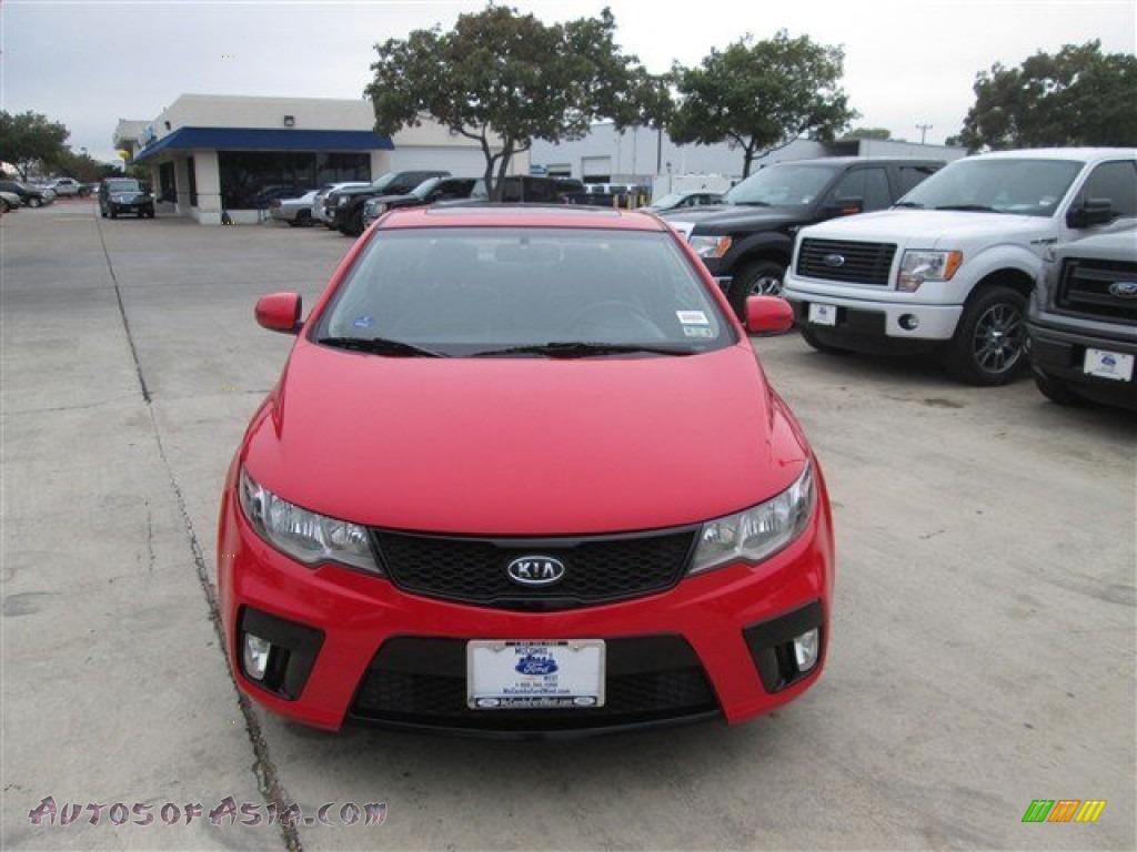 2011 Forte Koup SX - Racing Red / Black Sport photo #1