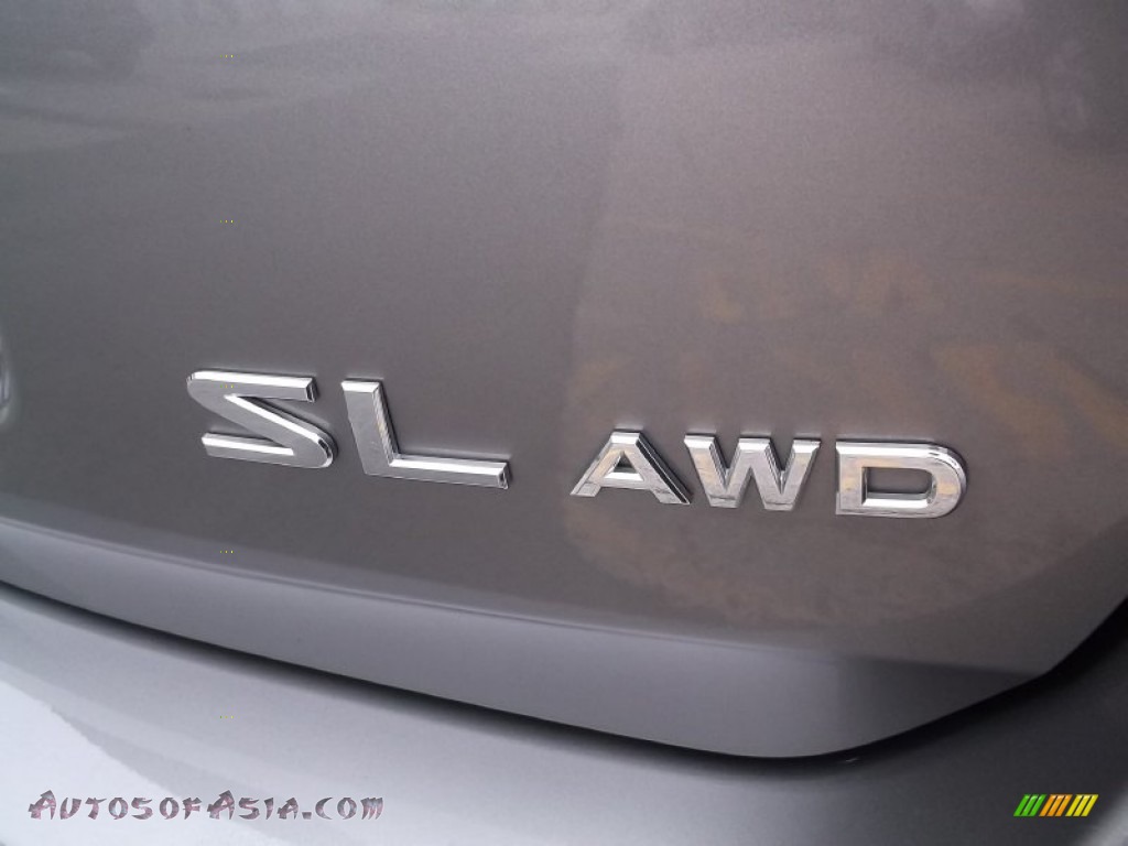 2012 Murano SL AWD - Platinum Graphite / Black photo #10